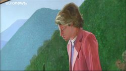 David Hockney's iconic painting sells for record $90.3 million News Clip