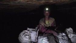 CLEAN : FILE : illegal coal mining in South Africa News Clip