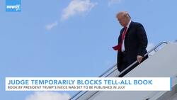 Judge Temporarily Blocks Tell-All Book By President Trump's Niece News Clip