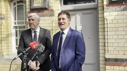 Irish Ministers speak at rail review News Clip