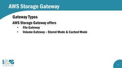 AWS Certified Cloud Practitioner (CLF-C01)- AWS Storage Gateway and Snowball Instructional Video