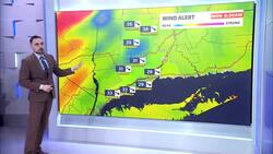 WIND ALERT: Strong damaging winds today for Connecticut; gusts could reach 50 mph News Clip