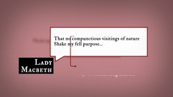 Macbeth 1.5 Language: "Make thick my blood" Instructional Video