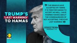 Israel Gaza War: Trump Hints at Gaza Truce Deal, Gives Ultimatum to Hamas | WION News Clip