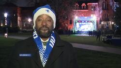 Seton Hall University holds annual Christmas tree lighting News Clip