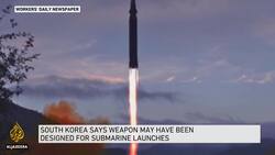 N Korea test-fires suspected submarine-launched ballistic missile News Clip