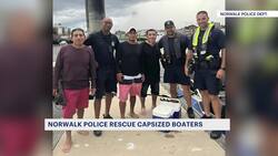 Police: 4 rescued from capsized boat in Norwalk during storm Instructional Video