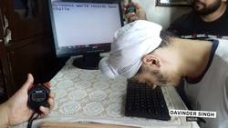 Fastest Time to Type Using the Nose Instructional Video