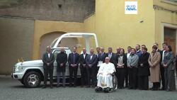 Pope Francis gets first all-electric Popemobile News Clip