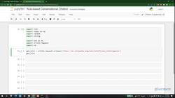 Chatbots for Beginners: A Complete Guide to Build Chatbots - Project: Conversational Chatbot Development with Machine Learning: Getting the Data Instructional Video