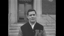 Halfback Paul Giel of Minnesota News Clip