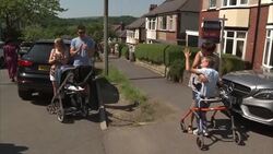 Captain Tobias Weller completing his marathon charity walk News Clip