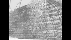 Huge hangars to serve as airship dock under construction News Clip