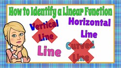Does the Graph Represent a Linear Function? Instructional Video