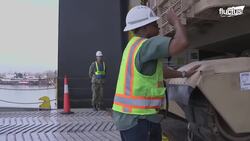 Behind the US Extreme Logistics Operation Moving 1000s of Tanks to Europe By Sea Instructional Video