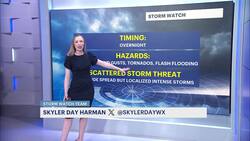STORM WATCH: Downpours, isolated severe weather tonight, overnight for New Jersey News Clip
