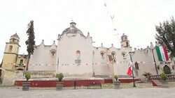 Santuario de Jesus de Nazaret de Atotonilco Stock Footage
