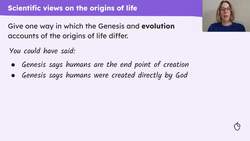 The relationship between religious and scientific views on the origin of life Instructional Video