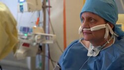 CLEAN : French 50-year-old wakes up in post-resuscitation ward after Covid-19 News Clip