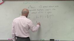 Finding the final value of compound interest Instructional Video