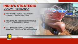 India's largest shipyard to acquire majority stake in Colombo Dockyard News Clip