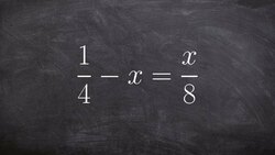 Solving a rational Equation Instructional Video