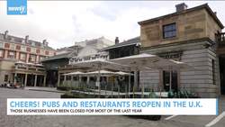 U.K. Eases Restrictions For Pubs, Restaurants And Other Businesses News Clip