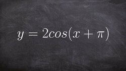 Graphing the Sine Curve with a Period Shift Instructional Video