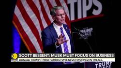 Scott Bessent says Tesla CEO must focus on business instead of politics News Clip