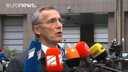 NATO chief seeks Trump’s backing for alliance News Clip