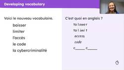 La technologie informatique : extending vocabulary Instructional Video