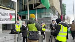 Activist calls for Central Bank of Ireland to cease authorisation of bonds to Israel News Clip