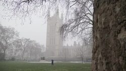 Snow hits London News Clip