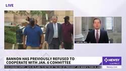 Jury Selection Underway For Ex-Trump Adviser Steve Bannon's Trial News Clip