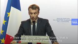 Macron condemns those who use secularism to 'sow hatred and division' News Clip