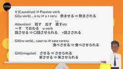 使役受身 - Causitive passive form in Japanese Instructional Video