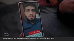 Israel-Hamas war results in deadliest month for journalists News Clip