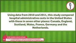 How Administrative Costs Drive Healthcare Costs Instructional Video