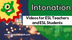 Intonation in English - Videos for ESL teachers and ESL students Instructional Video