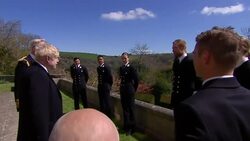 Boris Johnson at Britannia Royal Naval College News Clip