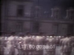 Family trip to Switzerland, 1960s Stock Footage