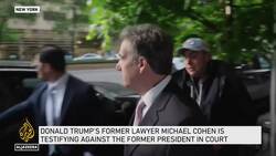 Donald Trump criminal trial: Former lawyer Michael Cohen testifies News Clip