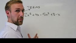 Combining Like Terms Instructional Video