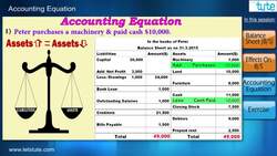Introduction to the Accounting Equation Instructional Video