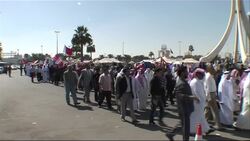 Pearl roundabout protests Bahrain News Clip