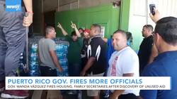 Puerto Rico Governor Fires 2 More Officials News Clip
