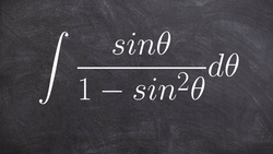 Find the antiderivative using pythagorean trigonometric identities Instructional Video