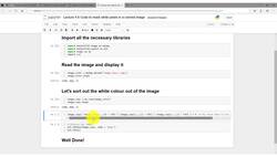 Create a computer vision system using decision tree algorithms to solve a real-world problem : [Activity] Detect lane lines in colored image Instructional Video