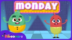 Song The Days of the Week Song for Kindergarten with THE KIBOOMERS Instructional Video