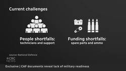 Leaked documents warn Canada's military readiness is decreasing News Clip